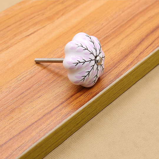 Retro Ceramic Handle Representing Art, Drawer Cabinet Door 2 Piece Cabinet Door Handle
