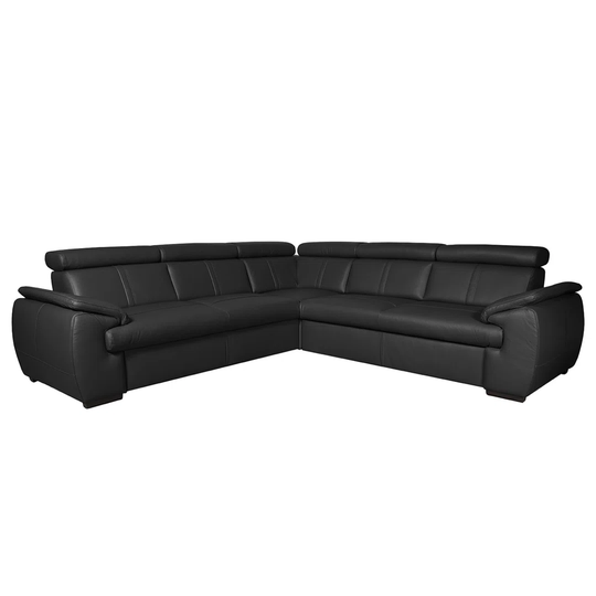 Everet Leather Corner Sofa