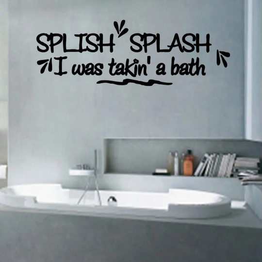 Splish Splash Wall Sticker