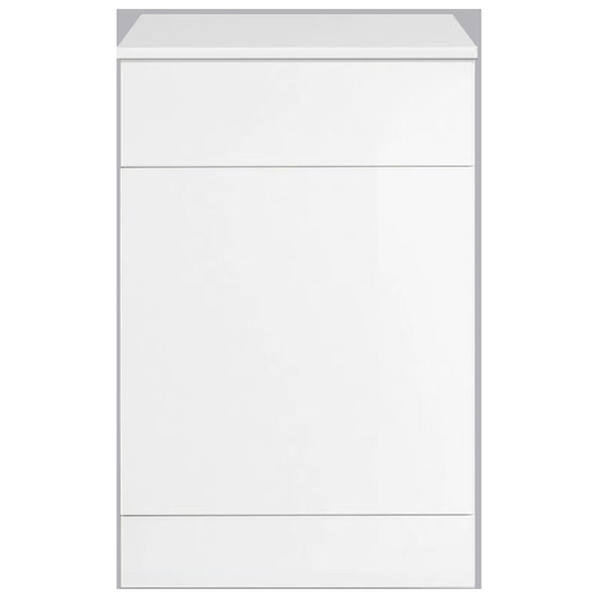 NRG - Back To Wall Toilet Cistern Unit Bathroom Furniture 300mm Gloss White