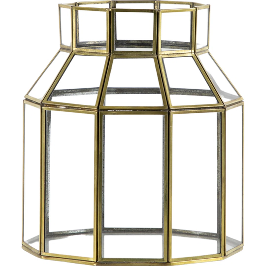 Nihal Hurricane Large Antique Brass 210X210x310mm