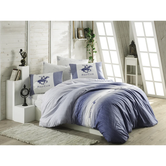 Blue Cotton Modern & Contemporary Duvet Cover Set