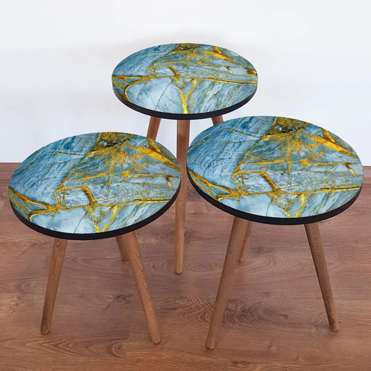 Barroso 3 Piece Nest of Tables
