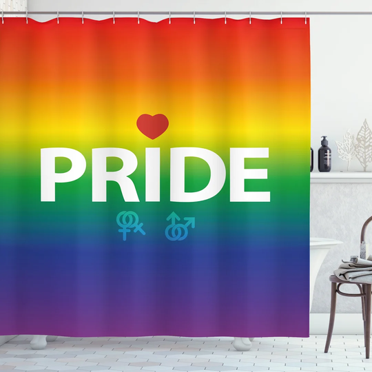 Bastos Polyester Shower Curtain Set