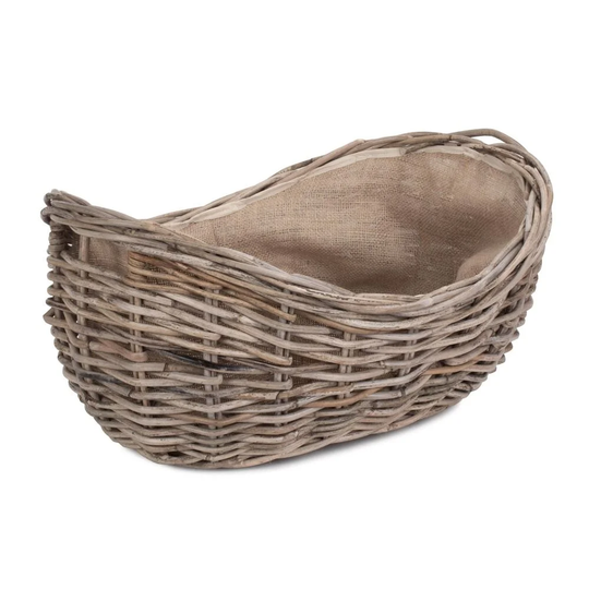 Edwa Rattan Log Carrier