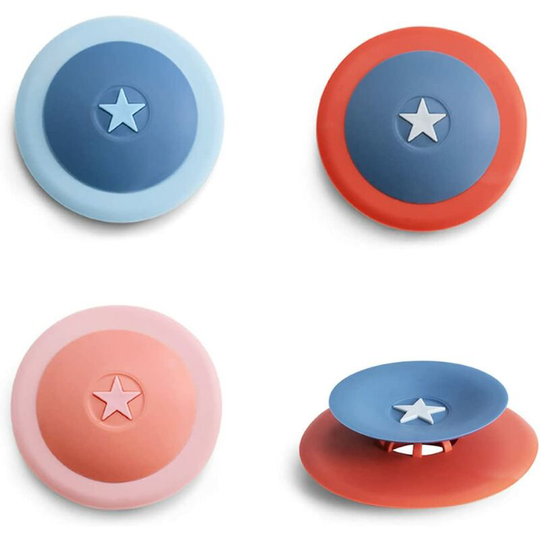 Silicone Bathtub Stopper, Silicone Drain Stopper, Sink Stopper Strainer, Universal Drain Stopper, Sink Floors,Drains,3 Pieces