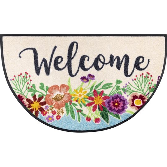 Welcome Blooming Doormat