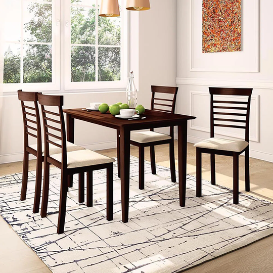 Andromeda Dining Set with 4 Chairs