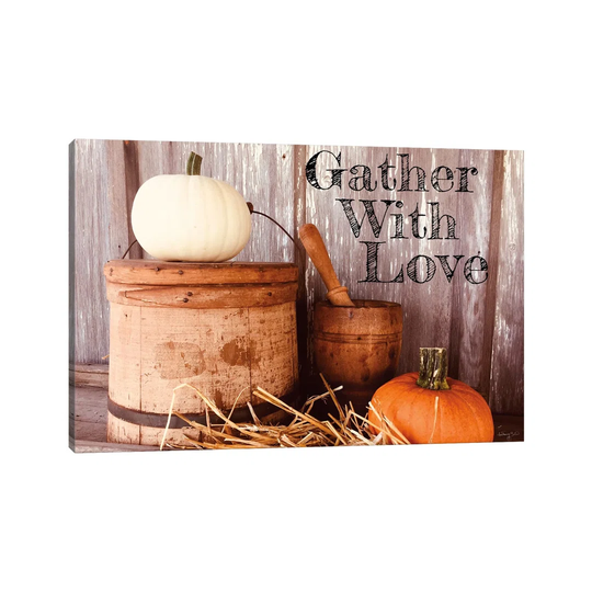 Gather with Love by Anthony Smith - Wrapped Canvas Art Prints