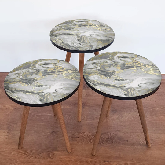 Almazan 3 Piece Nest of Tables