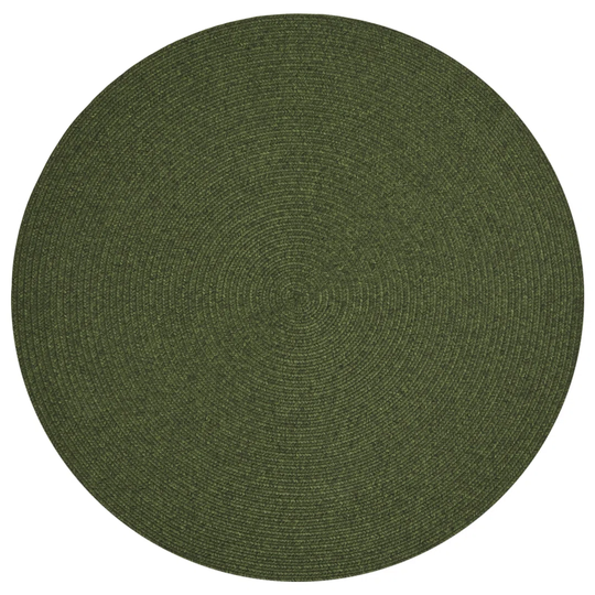 Kaeden Machine Woven Green Indoor/Outdoor Rug