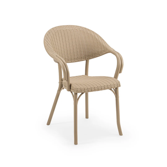 Flash-R Armchair in Coffee Brown