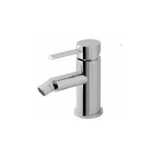 Cortauld Mono Bidet Mixer Tap with Clicker Waste - Chrome - 56.2041 - Chrome - Eastbrook