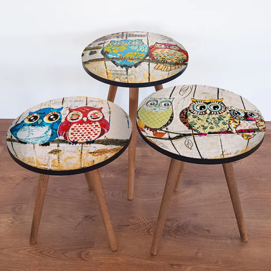 Baier 3 Piece Nest of Tables
