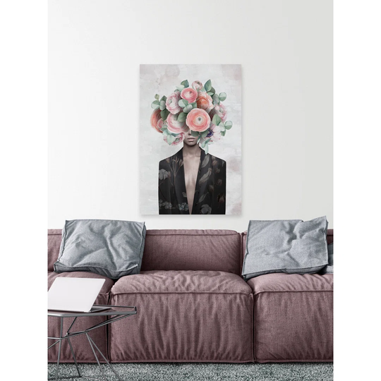 "Just The Way I Am" Painting Print On Wrapped Canvas