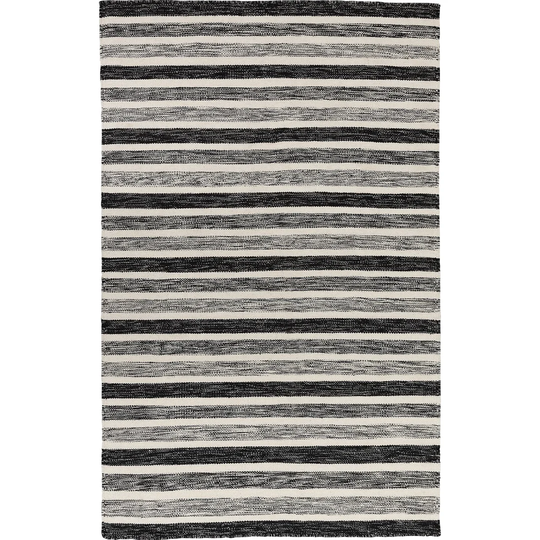 Westview Handmade Kilim Wool Black Rug