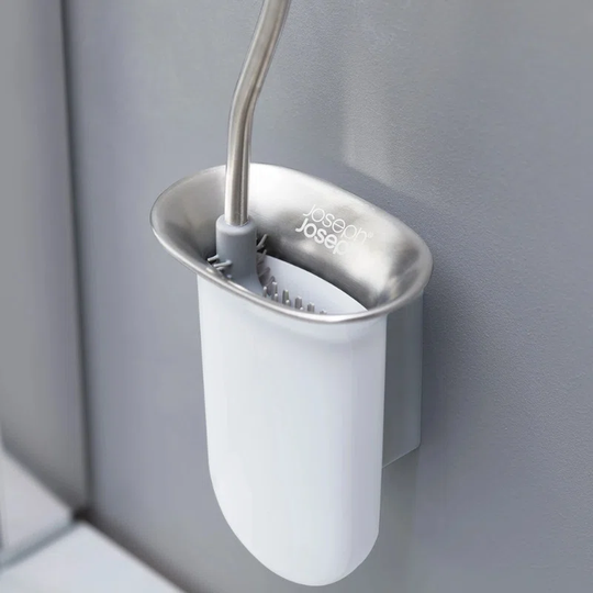 Flex Hanging Toilet Brush With A Wall Mount, White (70528)
