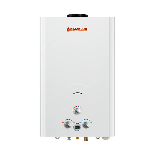 Camplux - Tankless Propane Gas Hot Water Heater Portable Instant Camping Gas Shower Outdoor [Energy Class a] BW422