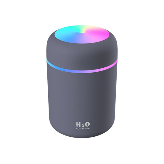 Ilovemilan - Humidifiers for Bedroom, Cool Mist Humidifier Diffuser, Quiet Ultrasonic Humidifier-Gray