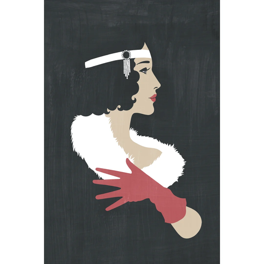 Golden Age Gals I by Grace Popp - Wrapped Canvas Painting Print