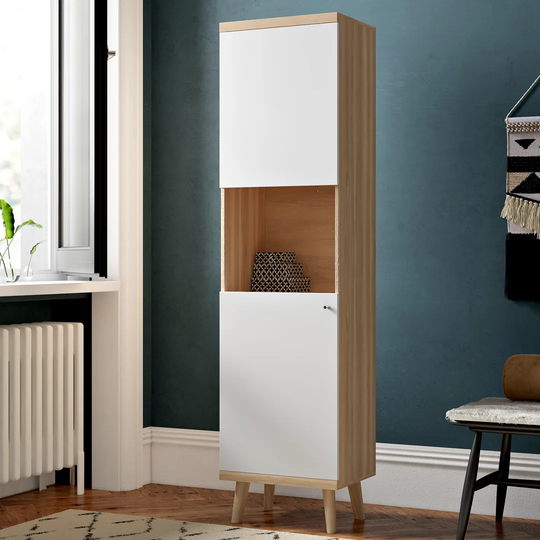 Kaela Corner Curio Cabinet