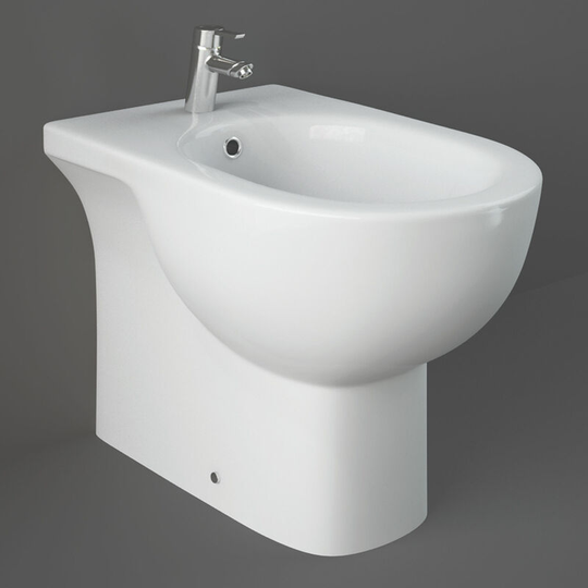 Rak Tonique Back to Wall Bidet 550mm Projection - White