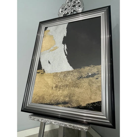 Gold Brushed II - Picture Frame Painting