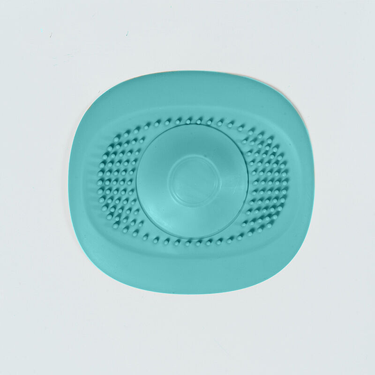 4pcs Drain Plug, Hair Drain Catcher, Silicone Drain Plug Hair Catcher Shower Drain Covers for Bathroom Kitchen Sink (green)