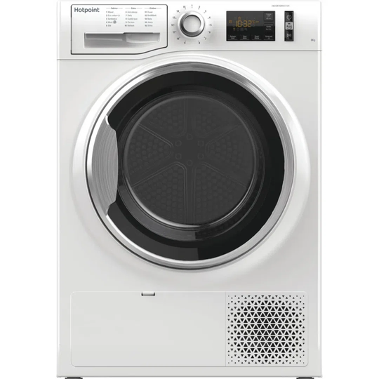 Hotpoint NTM1182XBUK 8kg Heat Pump Tumble Dryer - White