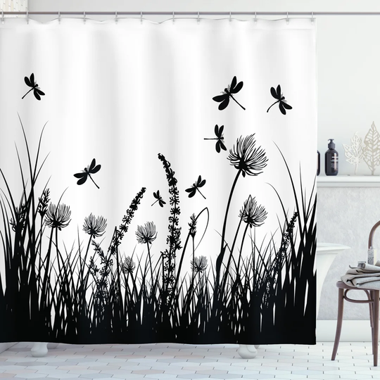 Bernial Polyester Shower Curtain Set