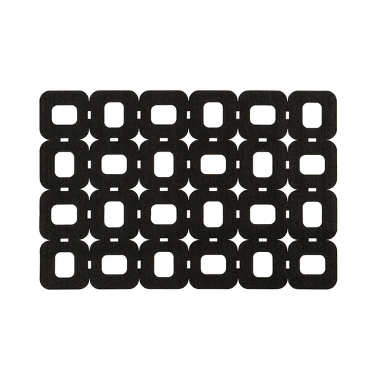 Tollette Felt Block Design Cork Placemat