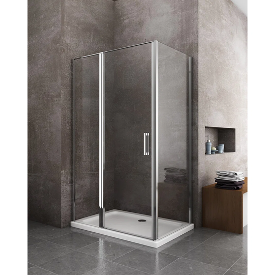 Gracella Rectangular Shower Enclosure with Tray