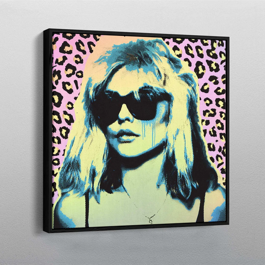 Blondie in Leopard - Picture Frame Graphic Art