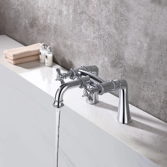 Freidin Deck Mounted Bath Shower Mixer