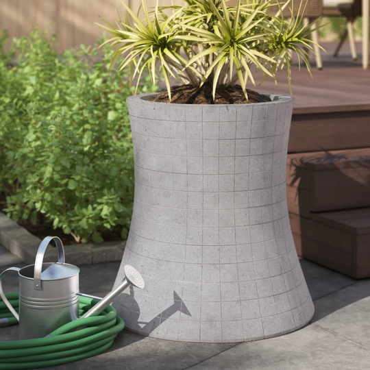 Nuclear Concrete Plant Pot