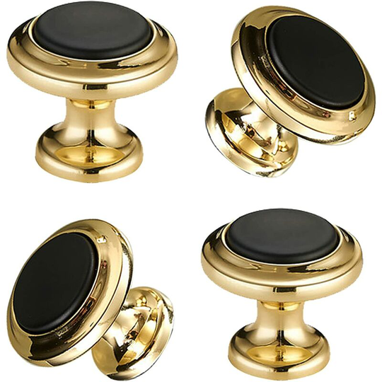 Cabinet Door Handle, Single Round Hole Drawer Knobs, Cabinet Handle, Door Knobs Cabinet Knobs, for Wardrobe Door, Decorative Cabinet Doors, Cabinet