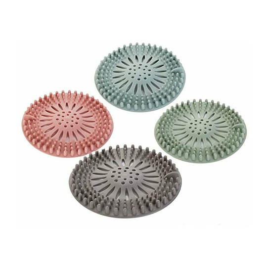 Silicone hair filter, universal drainage protection device, for drainage holes, used in the bathroom and the kitchen, the bathroom, easy to clean. (4