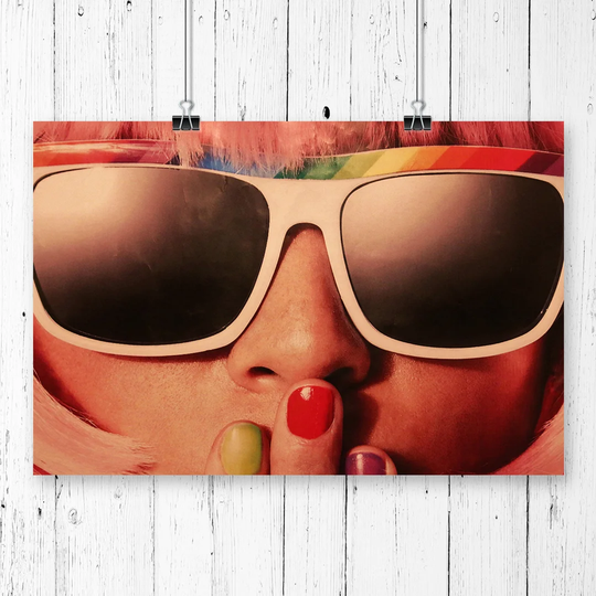 'Rainbow Girl' Graphic Art