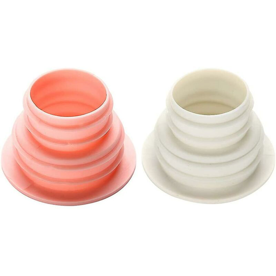 Betterlifefg-sewer Pipe Sealing Plug For Washing Machine Floor Drain Deodorizer Gasket,2pcs,starlight