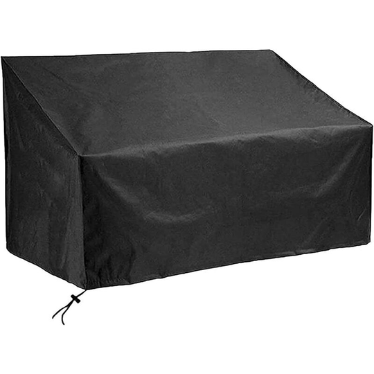 LITZEE Protective Cover for 3 Seater Garden Bench, Outdoor Bench Cover Waterproof Oxford Fabric 210D UV Protection Cover for Bench Armchairs Bench