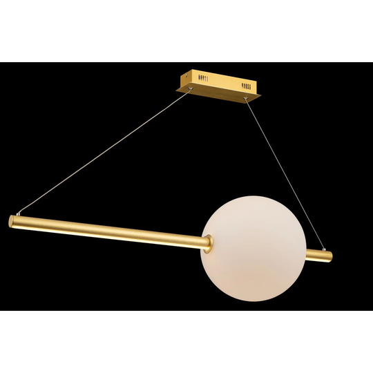 Calgary 1-Light Kitchen Island Linear LED Pendant
