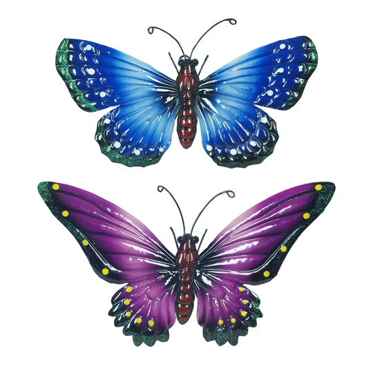 6 Piece Butterfly Wall Décor Set