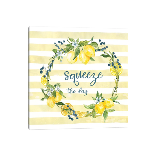 Squeeze the Day by Carol Robinson - Graphic Art Print on Canvas