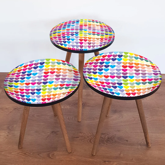 Barner 3 Piece Nest of Tables