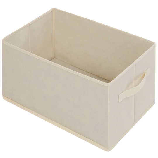Canvas Effect 88cm Wide Portable Wardrobe