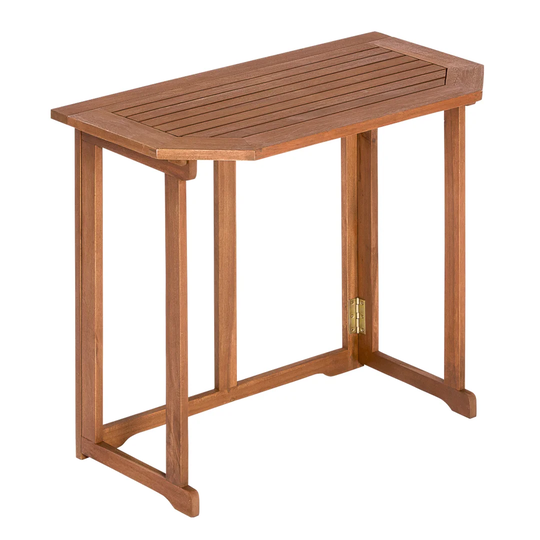 Lotus Folding Wooden Buffet & Console Table