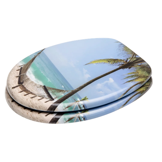 Holiday Soft Close Elongated Toilet Seat
