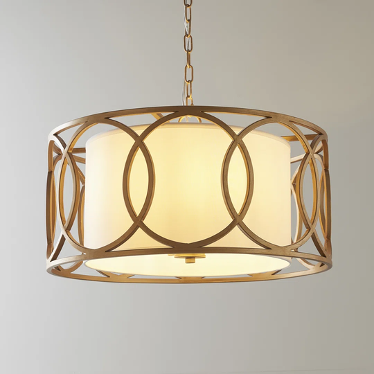 Talty 1-Light Drum Chandelier
