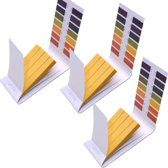 3 Packs pH.1-14 Test Paper Extensive Test Paper Litmus Test Paper pH Test for Saliva Urine Water Soil Test Pet Food and Diet pH Monitoring