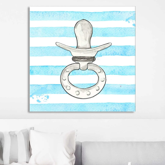 Pacified Boy by Jodi - Wrapped Canvas Painting Print